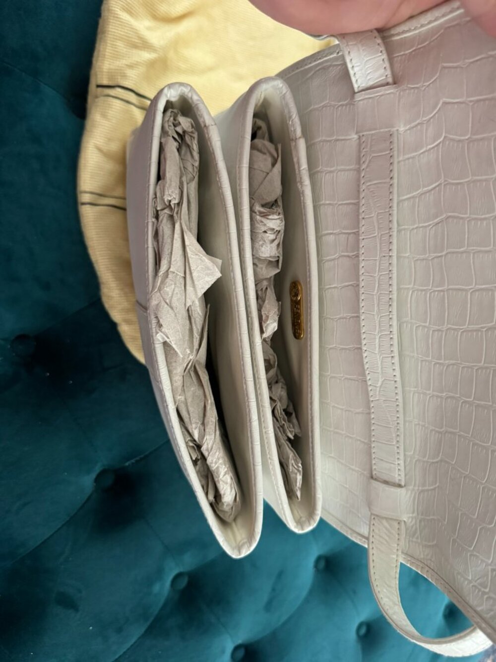 Fendi leather handbag - Picture 4 of 6